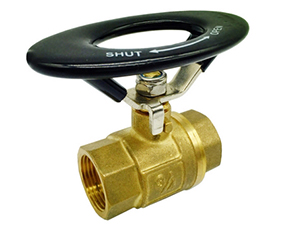 Brass Ball Valve with Oval Handle