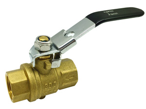 Auto Drain Safety Exhaust Brass Ball Valve With Lockable Handle 