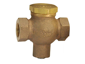 In Line Check Valves, Vertical or Horizontal Installation